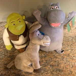 Set of 3 Dreamworks characters